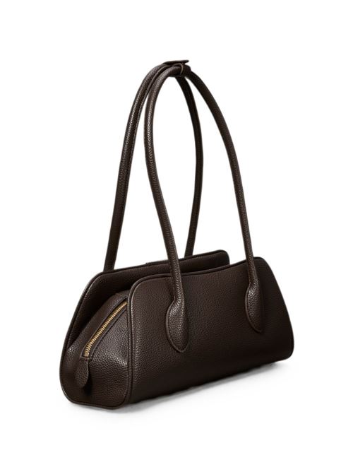 Borsa donna Calvin Klein marrone martellata con pochette Calvin Klein | LV04F3743GBAL